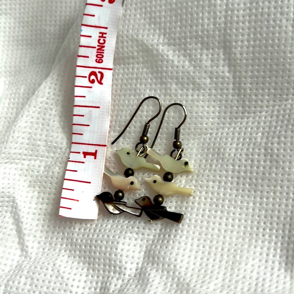 MOP Earrings - Picture 2 of 4
